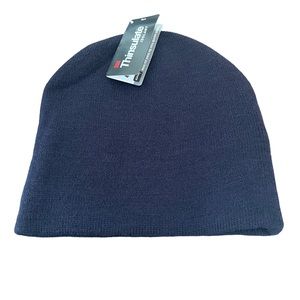 3M Thinsulate Insulation 40g Black Beanie Hat Unisex Knit NWT